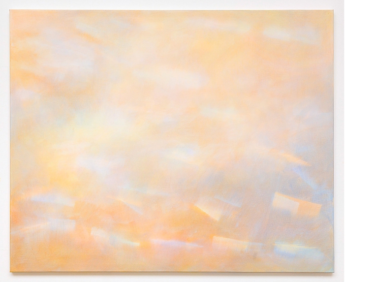 Traces (II), 2017, Acryl, Nessel, 130 x 160 cm
