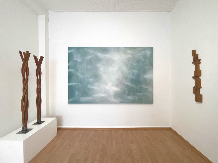 Raum für Kunst und Natur, 2025 (Holzobjekte: S. Skoberne)