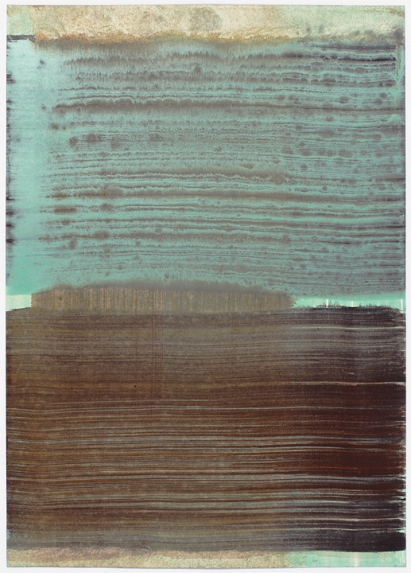 Summer-Papers 2006, No. 159, Acryl auf Papier, ca. 29,5 x 20,8 cm