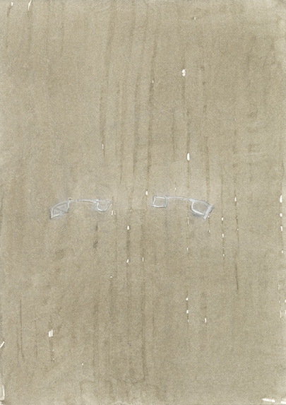 Autumn-Papers 2009/ Drawings, 27.11., No. 48, Beize-Mischtechnik auf Papier, 29,5 x 21 cm