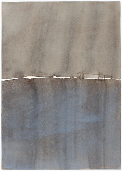Winter-Papers 2009/10, Drawings. Nr. 16 (9.3.), Mischtechnik auf Papier, ca. 29,5 x 20,8 cm