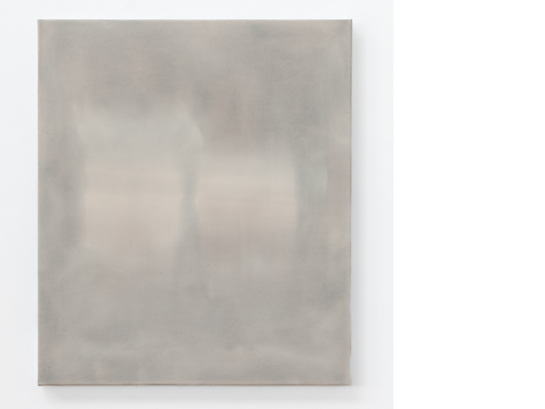 Grau-Duo/ Element 4, 2025, Acryl/ BW, 70 x 60 cm